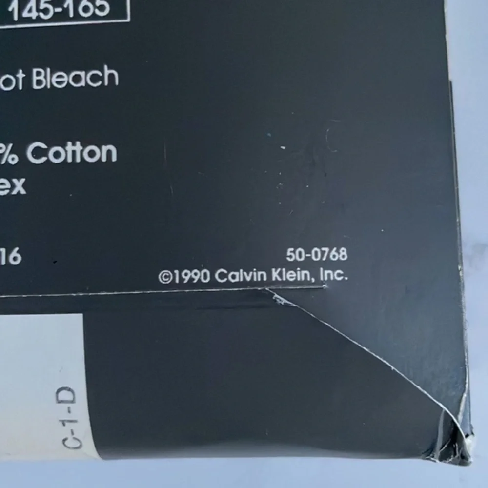 Calvin Klein‎ Ultra Sheer Light Lycra Control Top Pantyhose Size C White Vtg New